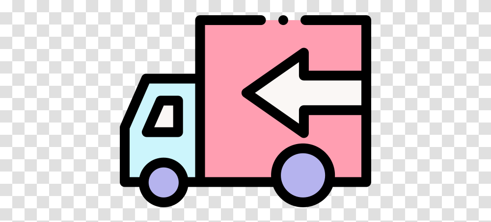 Free Vector Icons Designed Language, Vehicle, Transportation, Van, Moving Van Transparent Png
