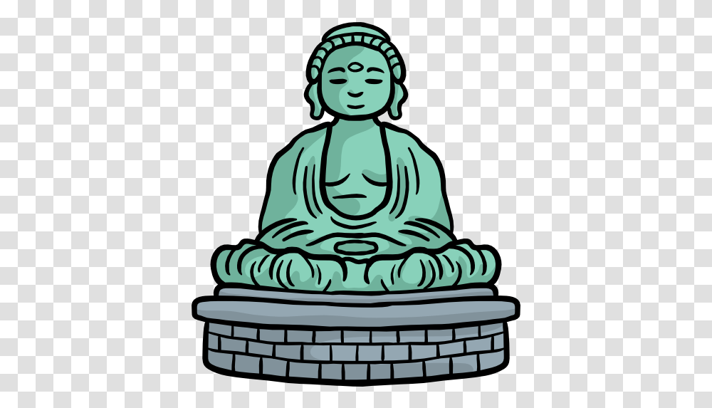 Free Vector Icons Of Monuments Religion, Worship, Buddha, Art, Sculpture Transparent Png