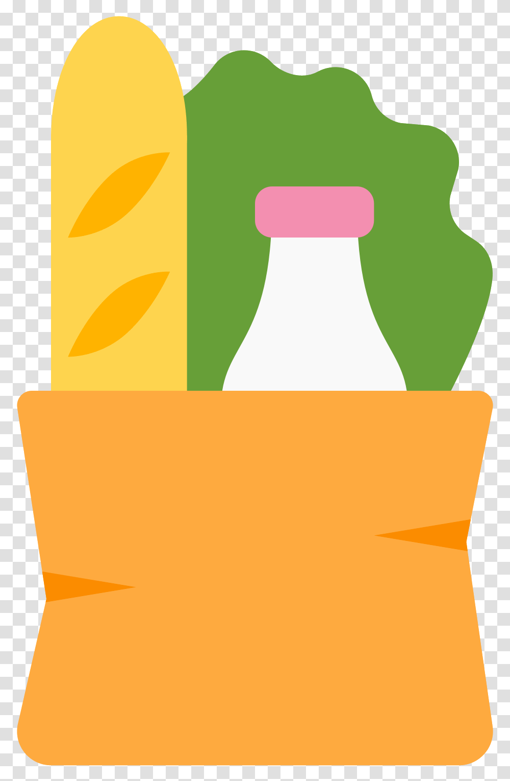 Free Vector Library Grocery Bag Icon, Milk, Beverage, Drink, Dairy Transparent Png