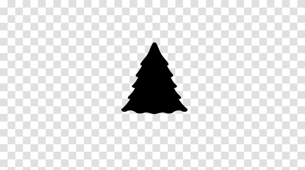 Free Vector Pine Tree Silhouette, Gray, World Of Warcraft Transparent Png