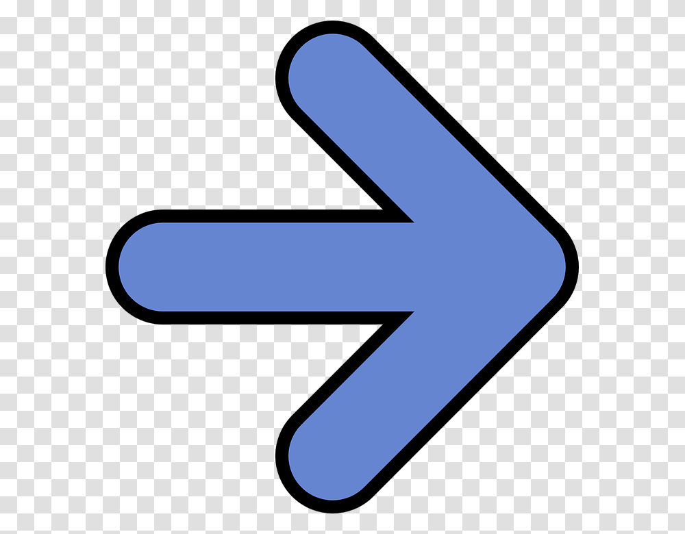 Free Vector Right Blue Arrow Clip Art Cartoon Arrow, Logo, Trademark Transparent Png