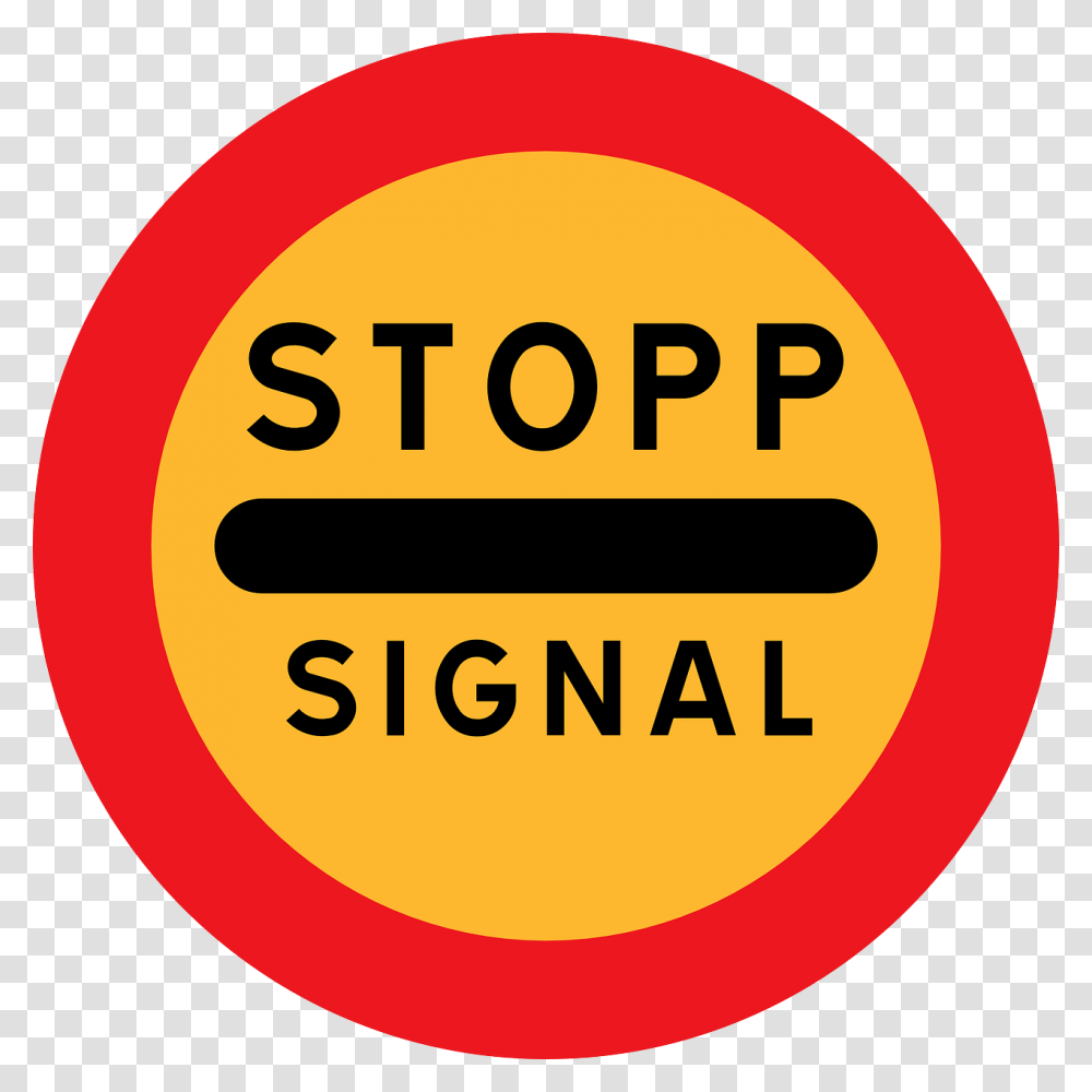 Free Vector Stopp Signal Sign Clip Art Clip Art, Road Sign, Label Transparent Png