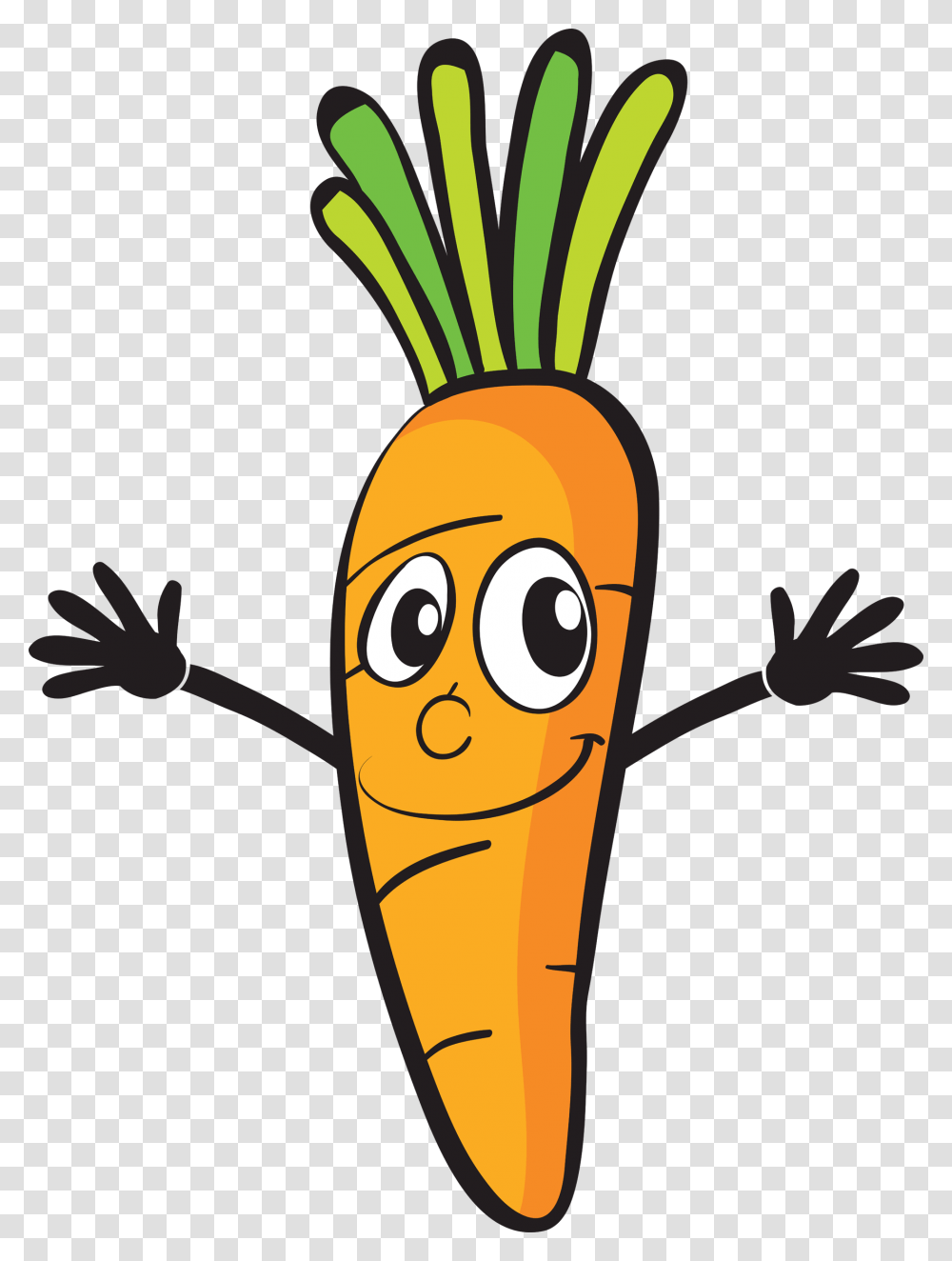 Free Vegetable Cartoons Cliparts, Plant, Carrot, Food, Root Transparent Png