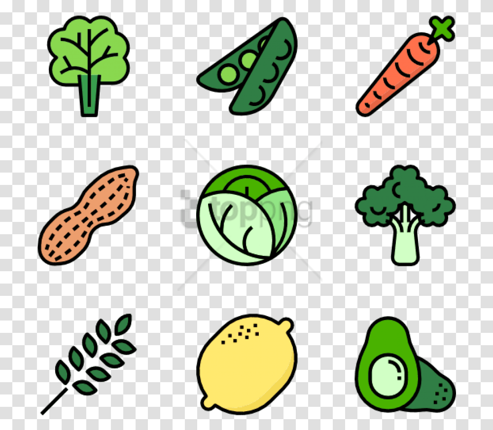 Free Vegetable Icon Image With Vegetables Icon Vector, Plant, Broccoli, Food, Mouse Transparent Png