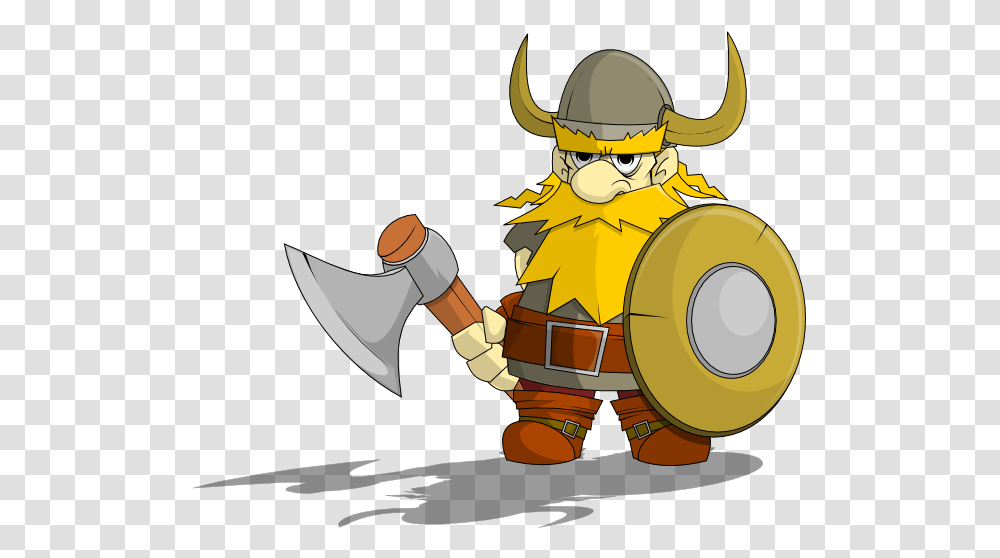 Free Viking Clip Art Character, Armor, Axe, Tool, Costume Transparent Png