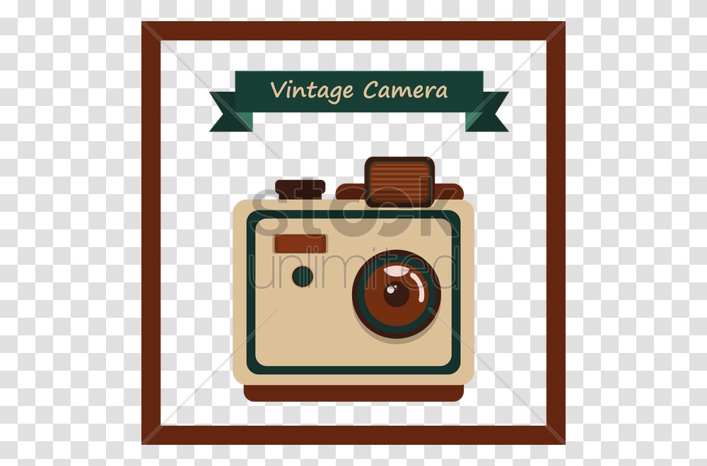 Free Vintage Camera Vector Image, Radio, Electronics Transparent Png