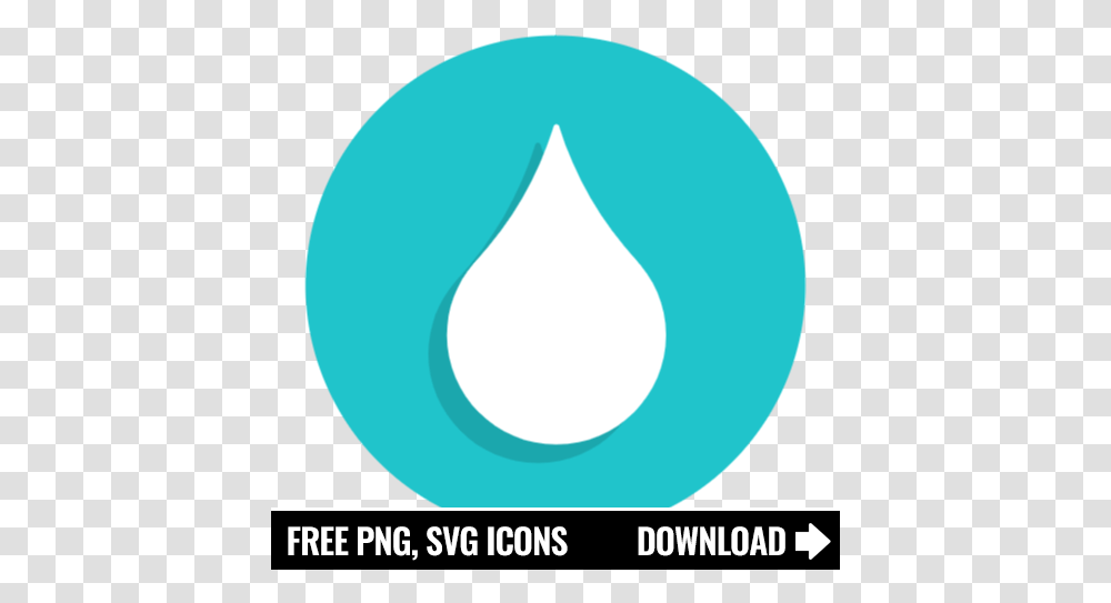 Free Water Drop Icon Symbol Vertical, Droplet, Logo, Trademark, Moon Transparent Png