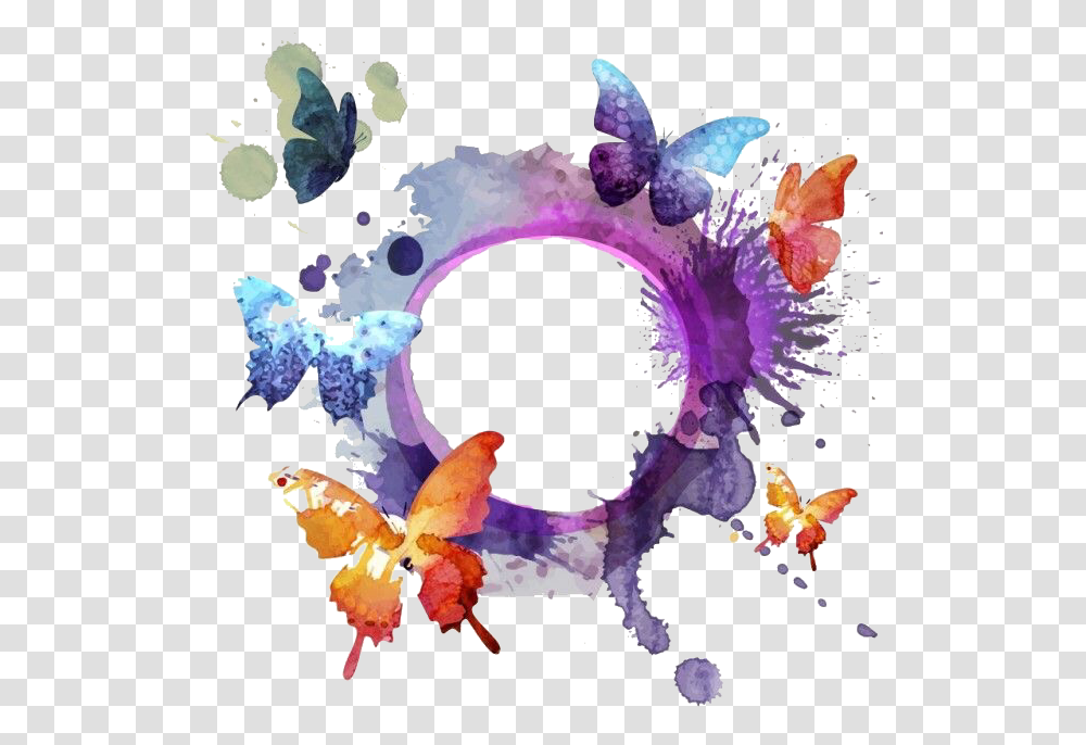 Free Watercolor Butterfly, Animal, Fish, Painting Transparent Png