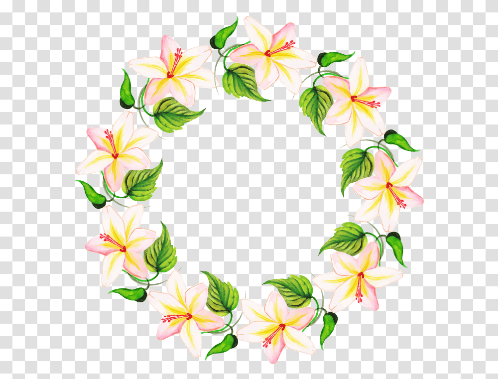 Free Watercolor Floral Wreath Flower, Plant, Blossom, Graphics, Art Transparent Png