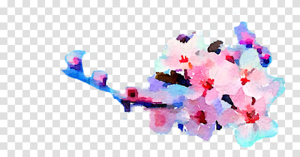 Free Watercolor Flowers For Free Download On Free To Use Watercolor Flower, Person, Modern Art Transparent Png
