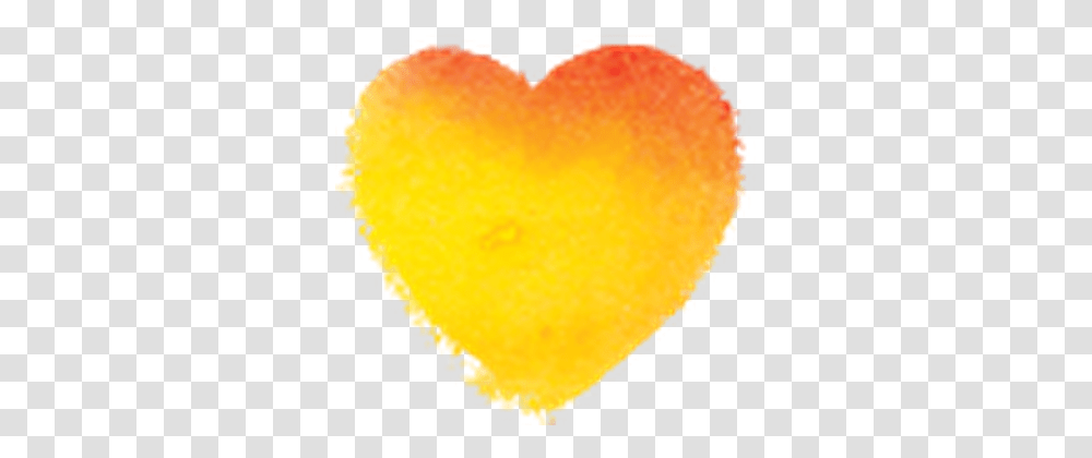 Free Watercolor Heart Cliparts Orange Watercolor Heart, Light, Plectrum, Stain Transparent Png