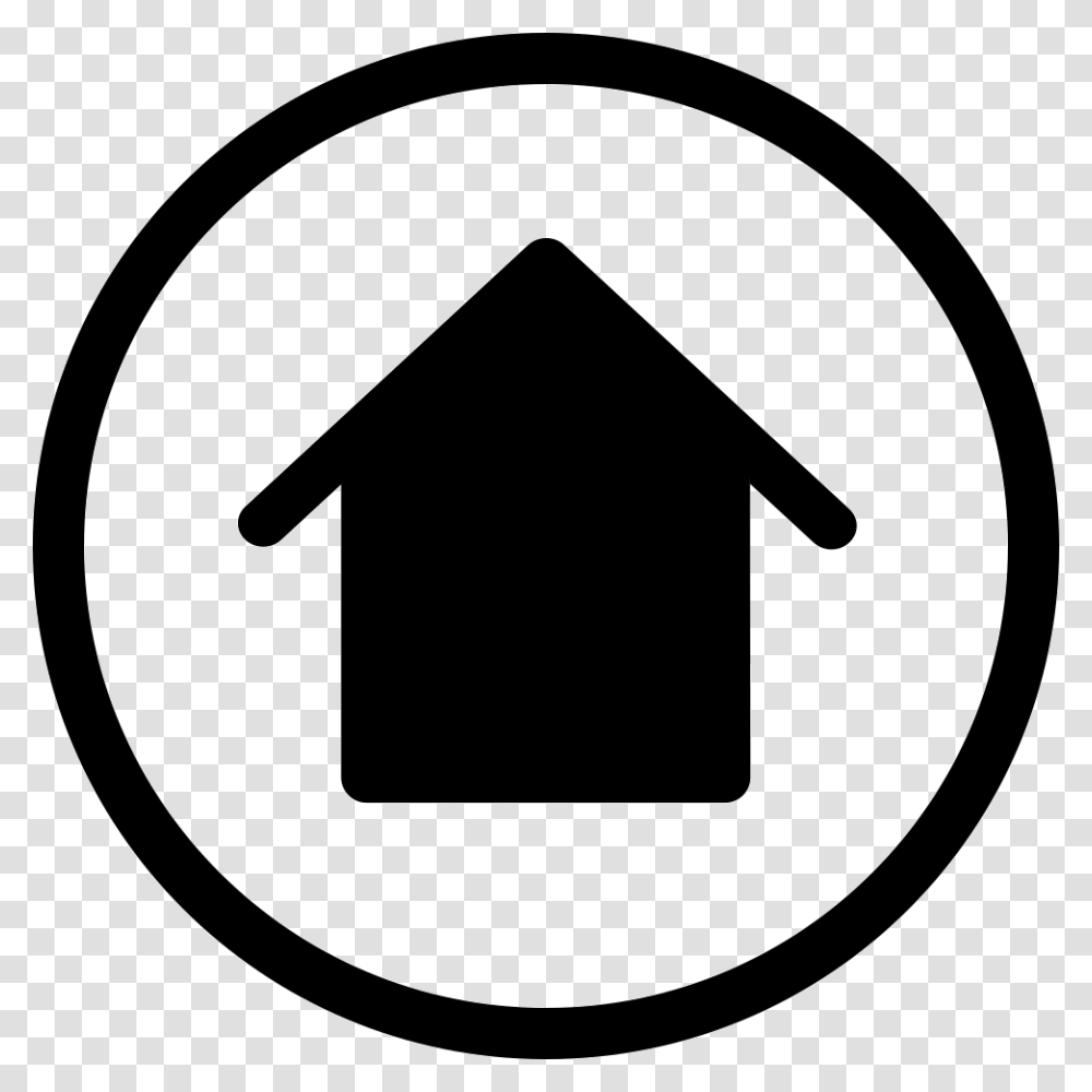 Free White Download House Icon Home Free, Sign, Road Sign Transparent Png