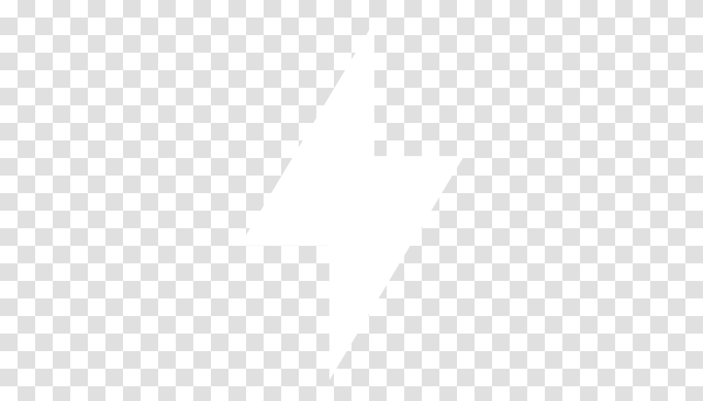 Free White Lightning Bolt Icons Monochrome, Triangle, Text, Symbol, Star Symbol Transparent Png