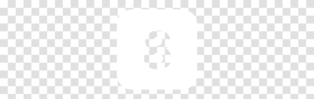 Free White Number Filled Icon Transparent Png