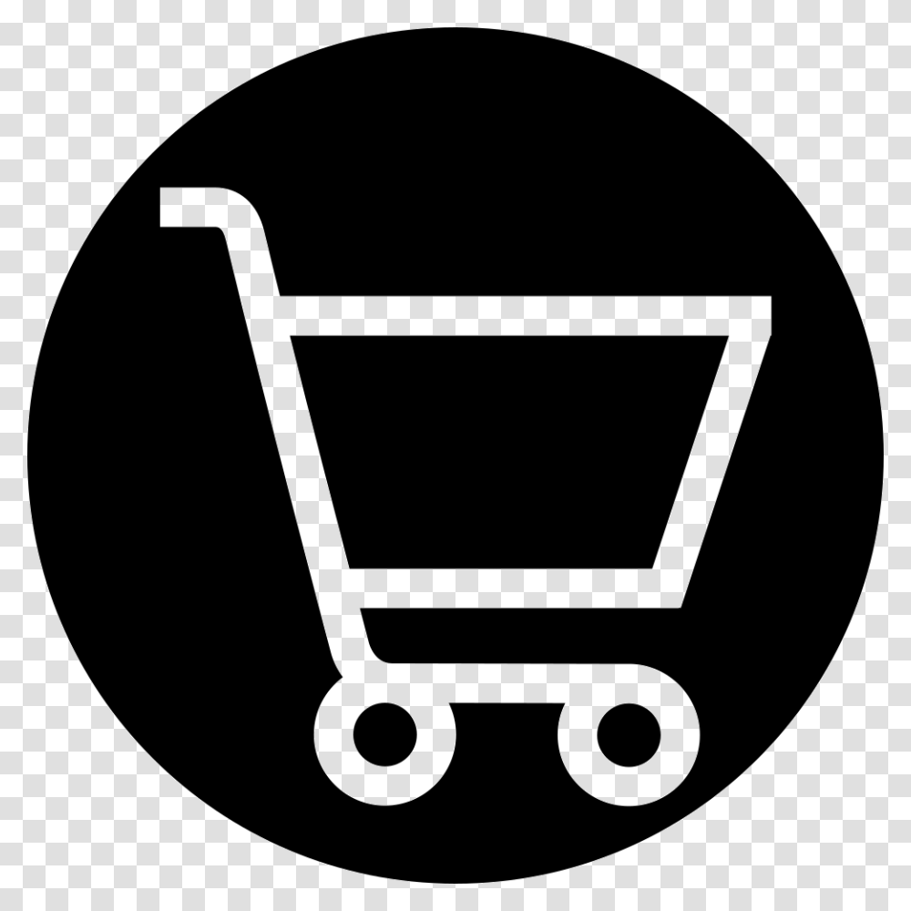 Free White Shopping Basket Icon Clipart Circle Shopping Cart Icon, Logo, Baseball Cap Transparent Png