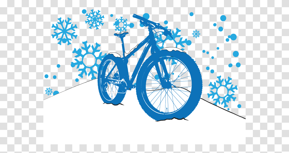 Free Winter Bicycle Clipart, Wheel, Machine, Vehicle, Transportation Transparent Png