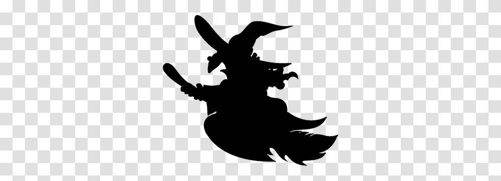 Free Witch Clipart, Silhouette, Person, Water, Animal Transparent Png