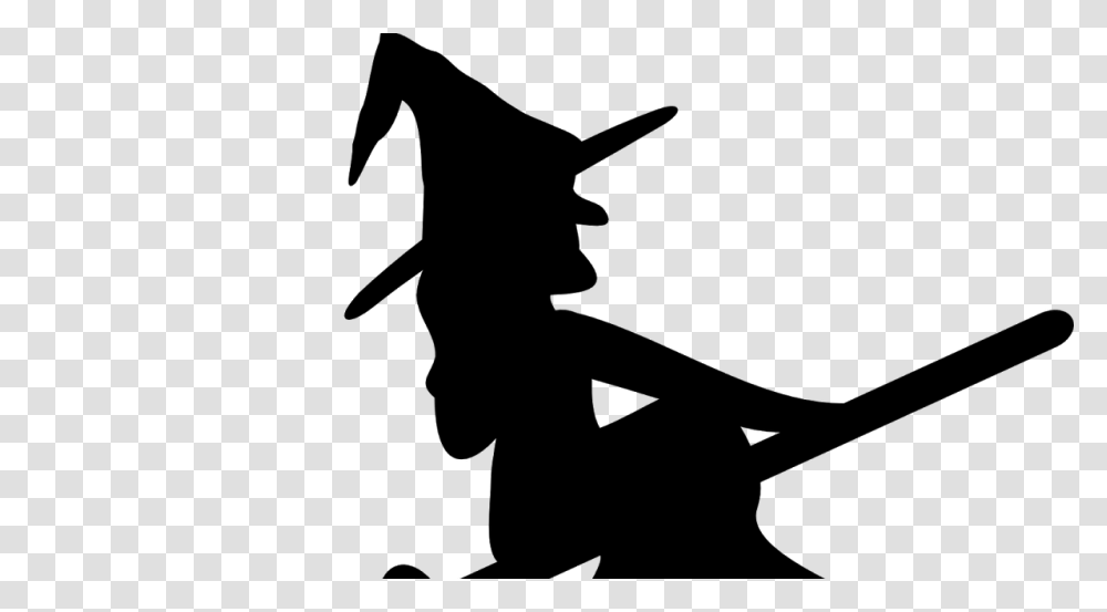 Free Witch Silhouette Pattern, Gray, World Of Warcraft Transparent Png