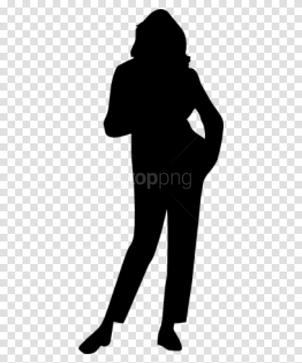 Free Woman Silhouette Hand, Person, Human, Ninja, Photography Transparent Png