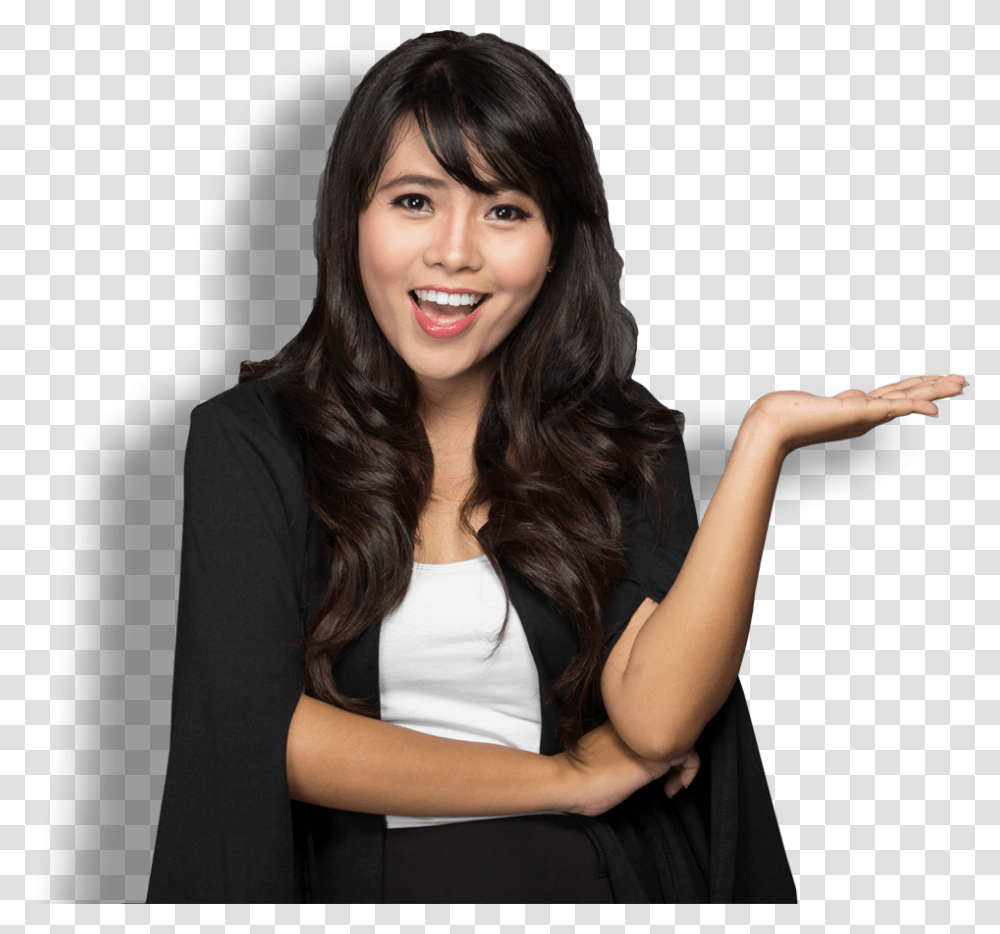 Free Woman Smiling, Person, Female, Face Transparent Png