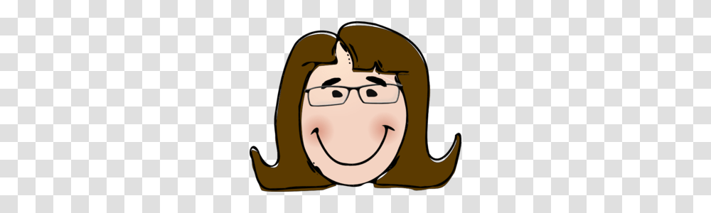 Free Woman With Glasses Clipart Images, Mouth, Teeth, Head, Label Transparent Png