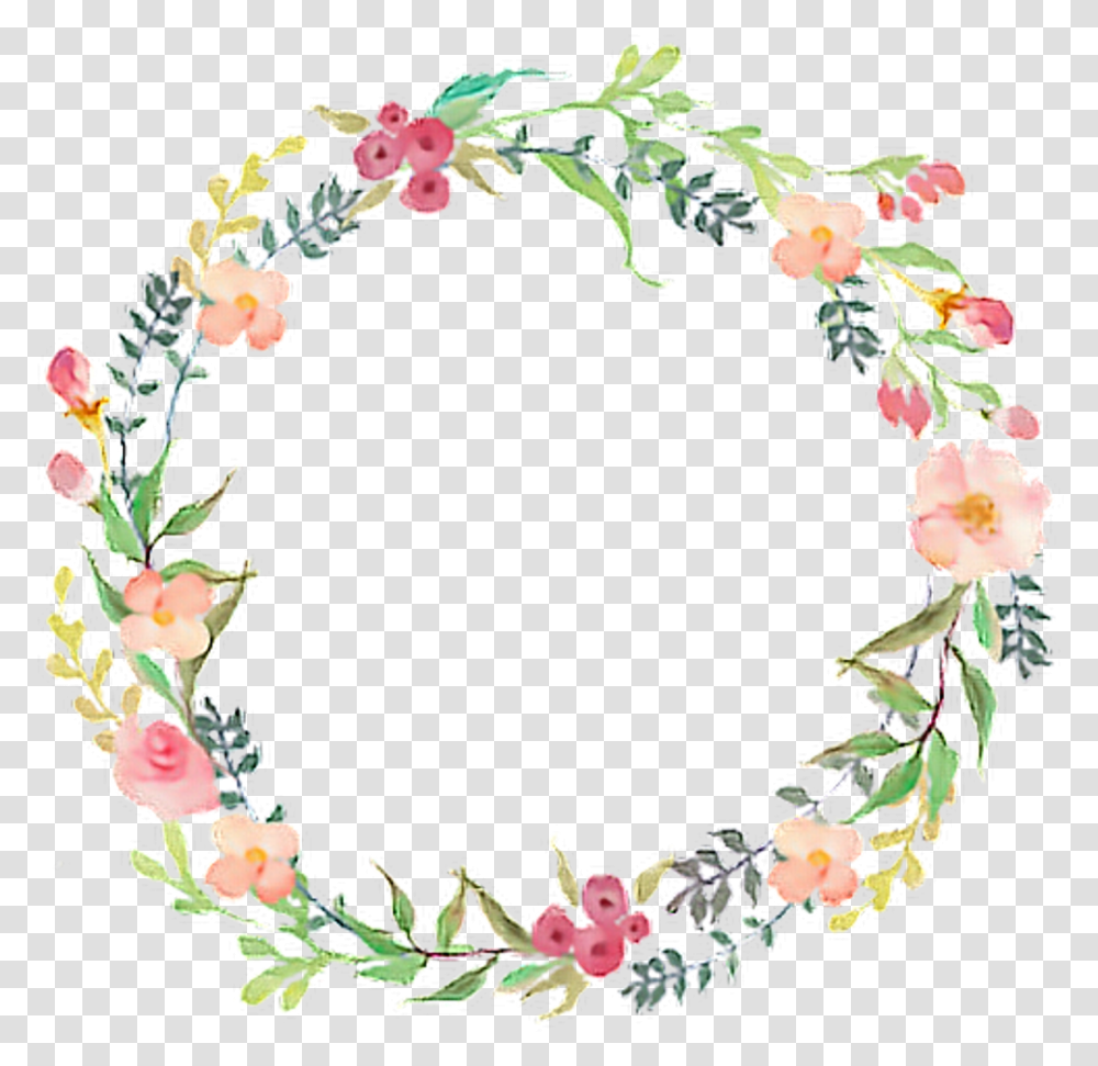 Free Wreath Collections Flower Wreath, Floral Design, Pattern, Graphics, Art Transparent Png