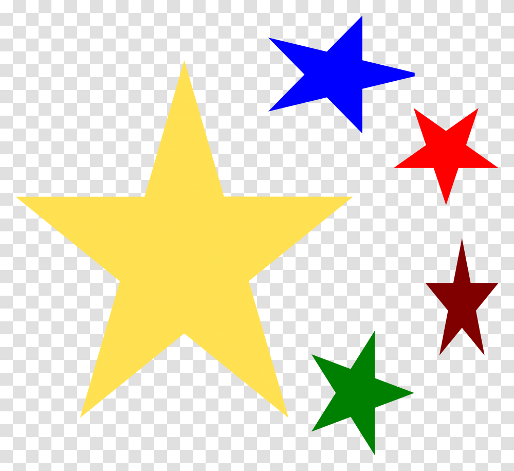 Free Yellow Star Clipart Free Clip Art Free Christmas Stars Images Download, Cross, Star Symbol Transparent Png