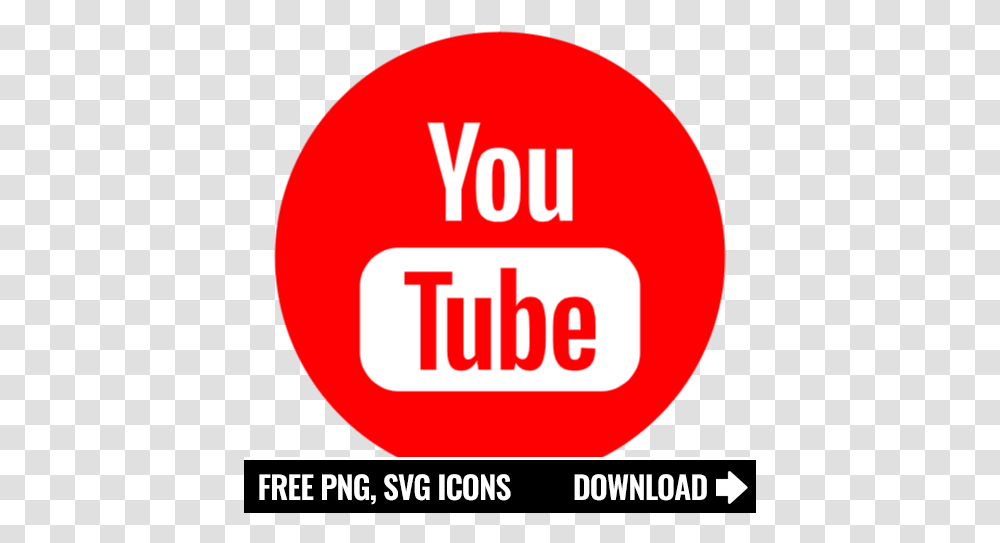 Free Youtube Logo Icon Symbol Youtube Vector, Text, Label, First Aid, Face Transparent Png
