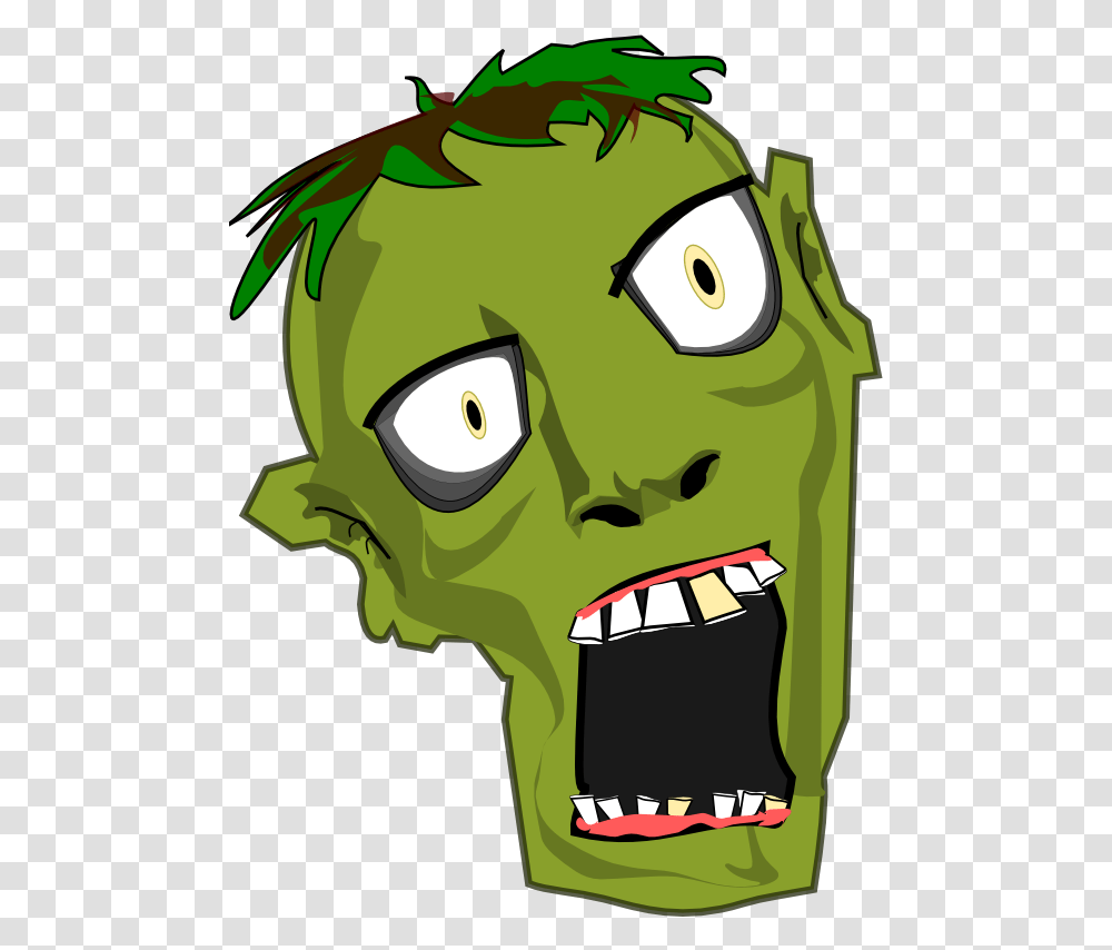 Free Zombie Clipart Free Collection Download And Share Zombie Cartoon Download, Green, Teeth, Mouth Transparent Png