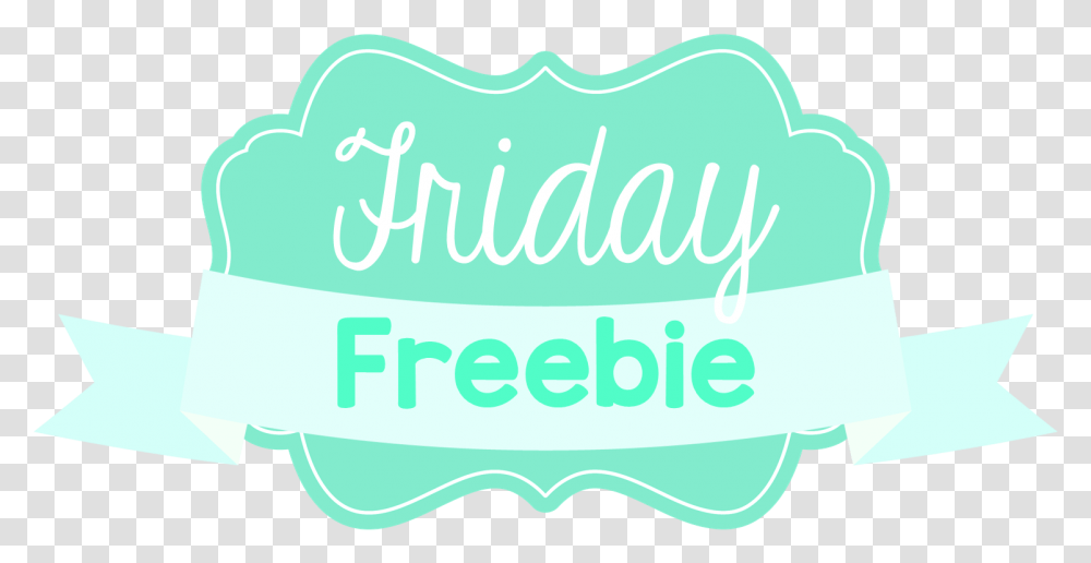 Freebie Friday, Label, Word, Logo Transparent Png