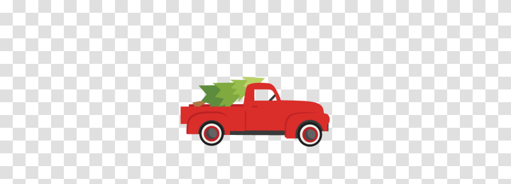 Freebie Of The Day Christmas Tree With Truck Modelsku, Pickup Truck, Vehicle, Transportation, Fire Truck Transparent Png
