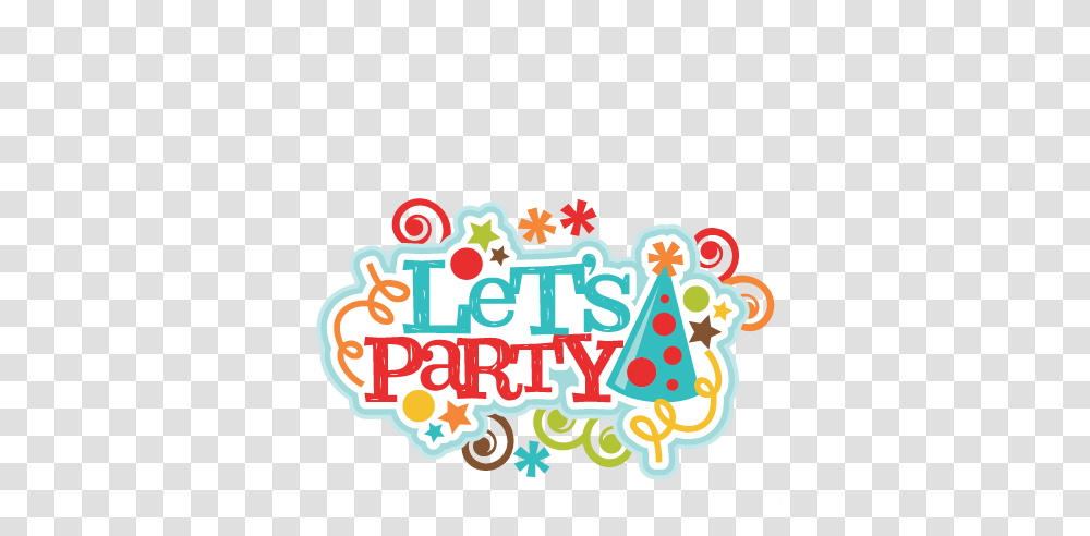 Freebie Of The Day Lets Party Title Clip Art, Apparel, Hat, Party Hat Transparent Png