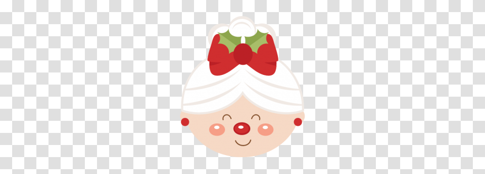 Freebie Of The Day Mrs Claus Modelsku Craft, Birthday Cake, Dessert, Food, Animal Transparent Png