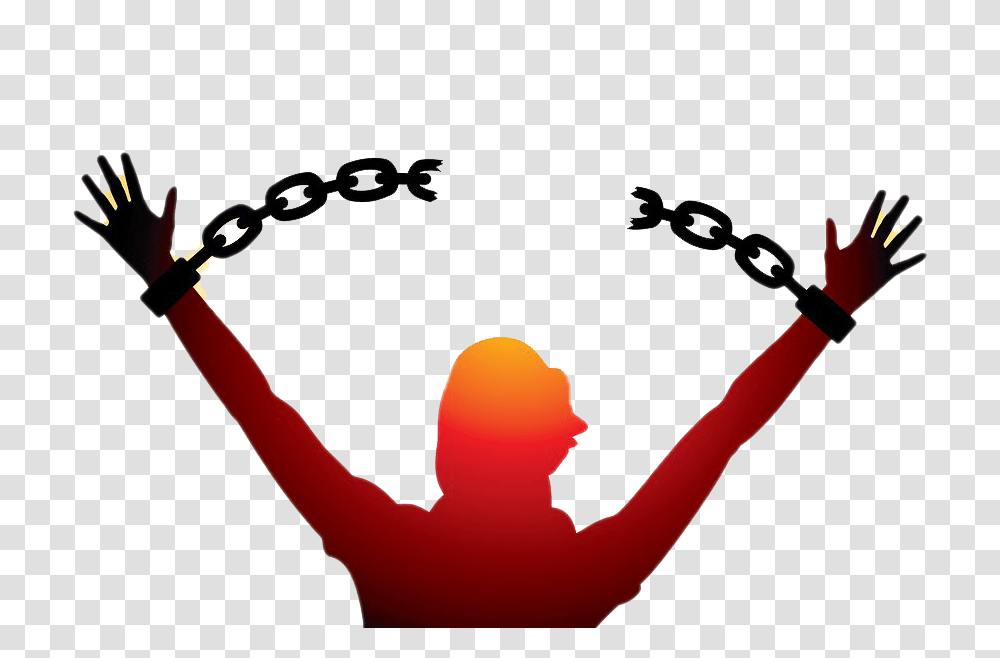 Freedom Broken Chain Spiritual Deliverance, Person, Hand, Arm, Crowd Transparent Png