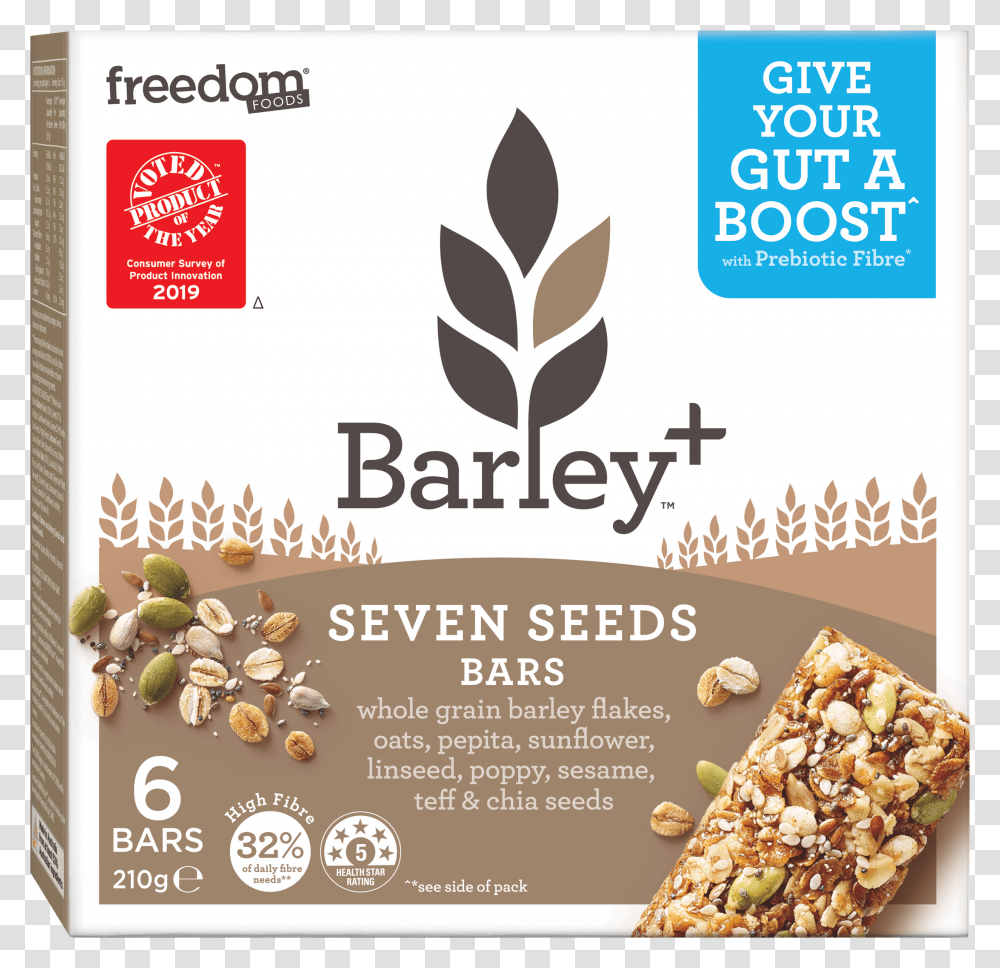 Freedom Foods Barley Plus, Plant, Advertisement, Poster, Flyer Transparent Png