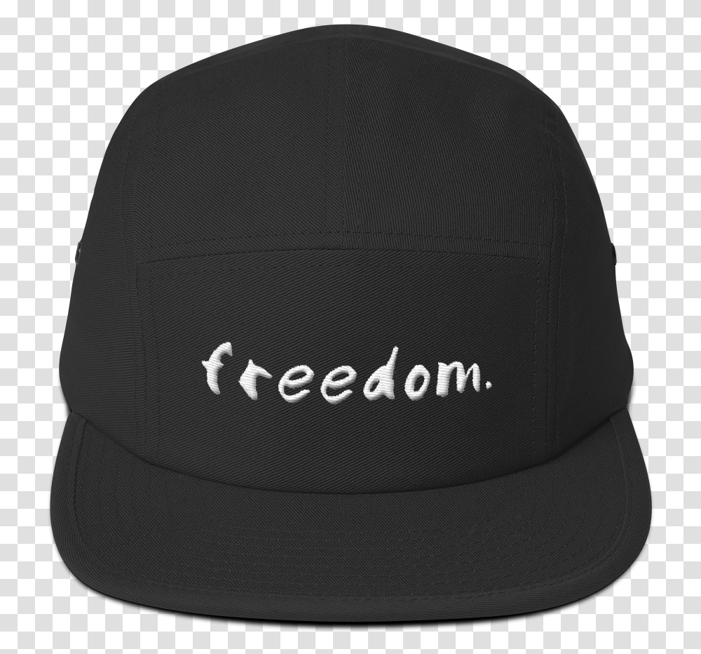 Freedom In White Flame Outline White Mockup Front Black Baseball Cap, Apparel, Hat, Beanie Transparent Png
