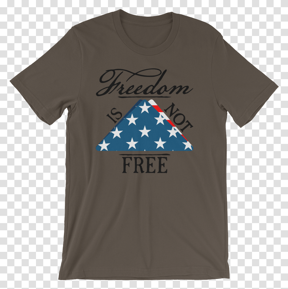 Freedomfree Vector Black Mockup Wrinkle Front Army T Shirt, Apparel, T-Shirt, Triangle Transparent Png