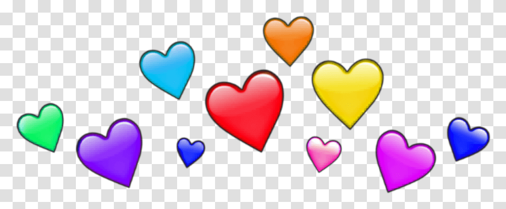 Freeetoedit Heart Crown Heartcrown Colors Rainbow Rainb Yellow Flower Crown, Interior Design, Indoors, Cushion Transparent Png