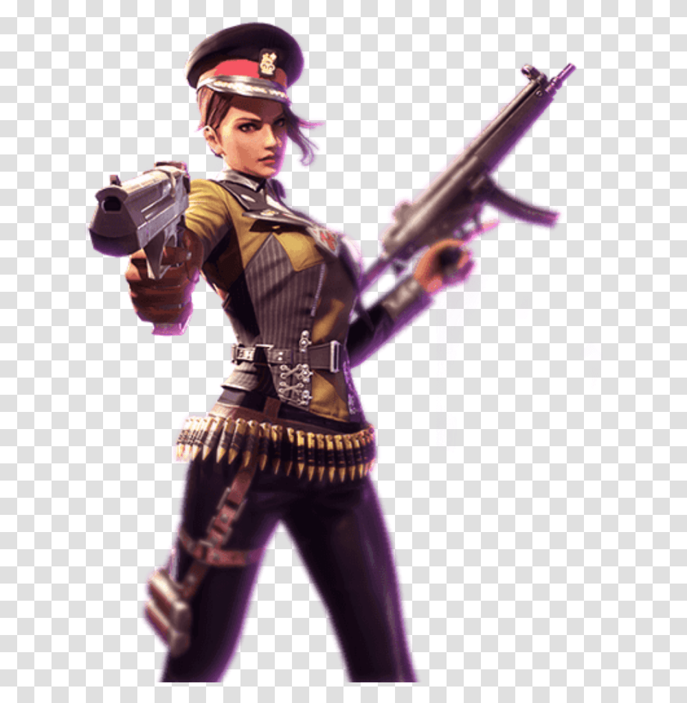 Freefire Garena Free Fire Paloma Character Free Fire, Person, Costume, Hat, Clothing Transparent Png