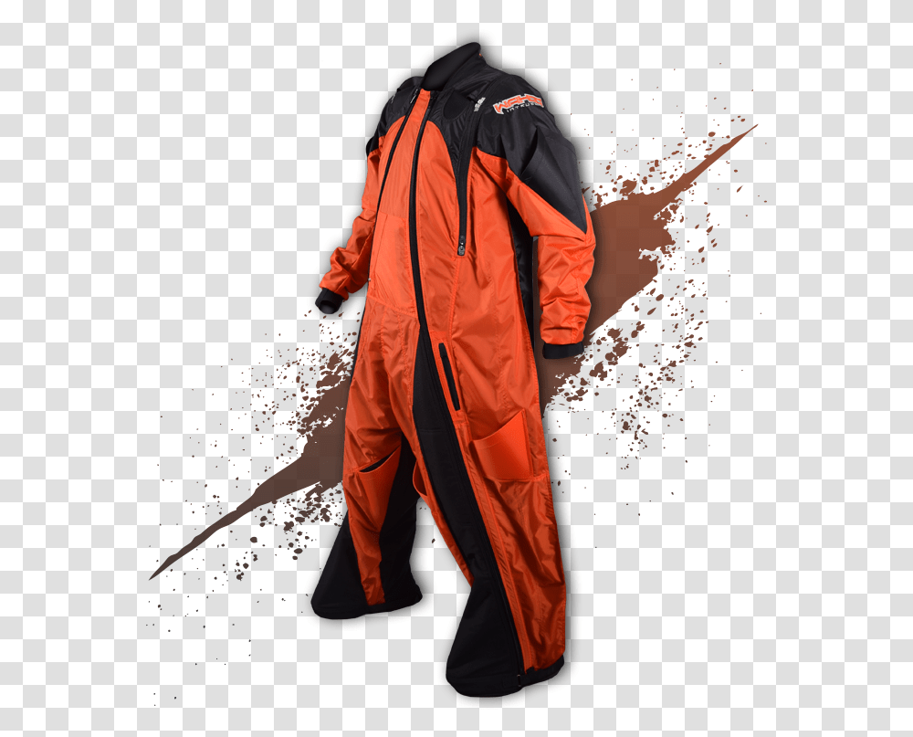 Freefly Suit Skydiving Suits, Coat, Person, Overcoat Transparent Png