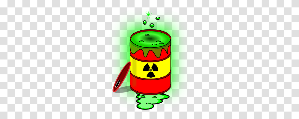 Freehand Drawn Cartoon Nuclear Waste Clip Art Vector, Tin, Can Transparent Png