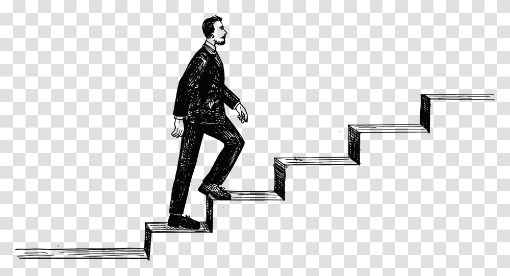 Freelance Man Walking Illustration, Person, Human, Kneeling, Silhouette Transparent Png