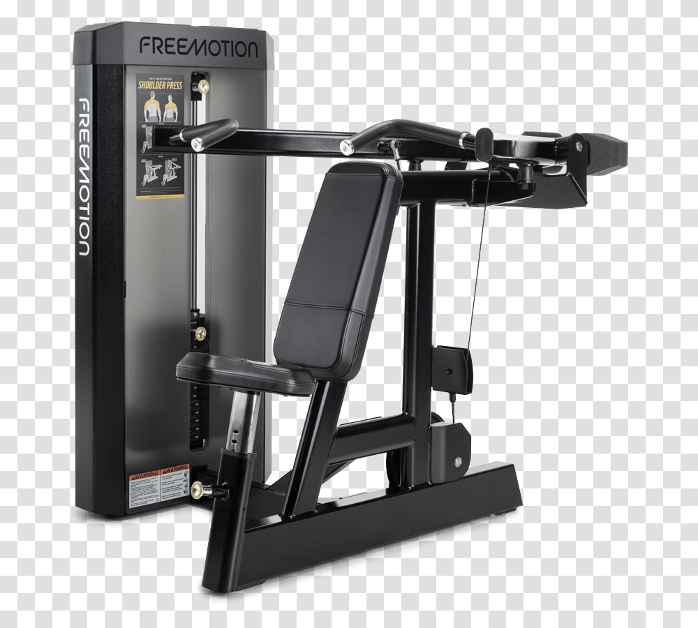 Freemotion Epic Shoulder Press, Machine, Chair, Furniture, Bow Transparent Png