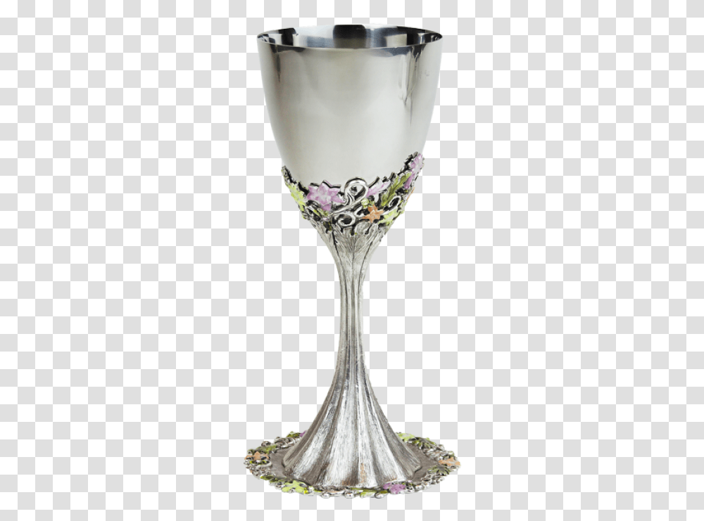 Freesia Kiddush Cup Amp Tray Champagne Stemware, Glass, Goblet, Lamp, Wine Glass Transparent Png