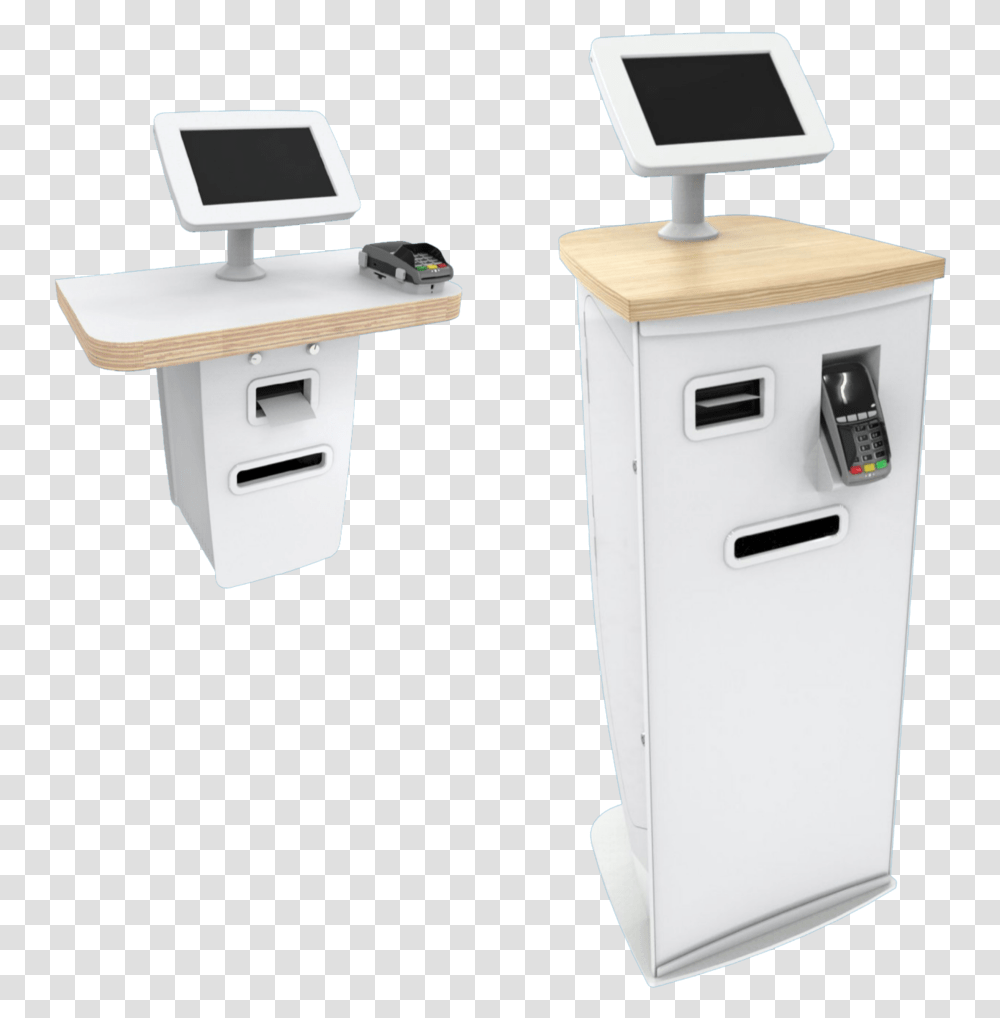 Freestanding With No Screen Computer Desk, Kiosk, Table, Furniture, Sink Faucet Transparent Png