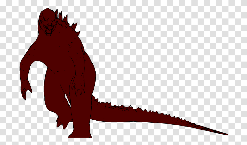 Freestyle Anime Godzilla2 Halfsit5, Dinosaur, Reptile, Animal, T-Rex Transparent Png