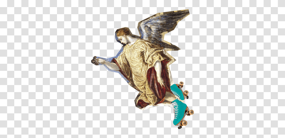 Freestyle Skydiving, Figurine, Angel, Archangel Transparent Png