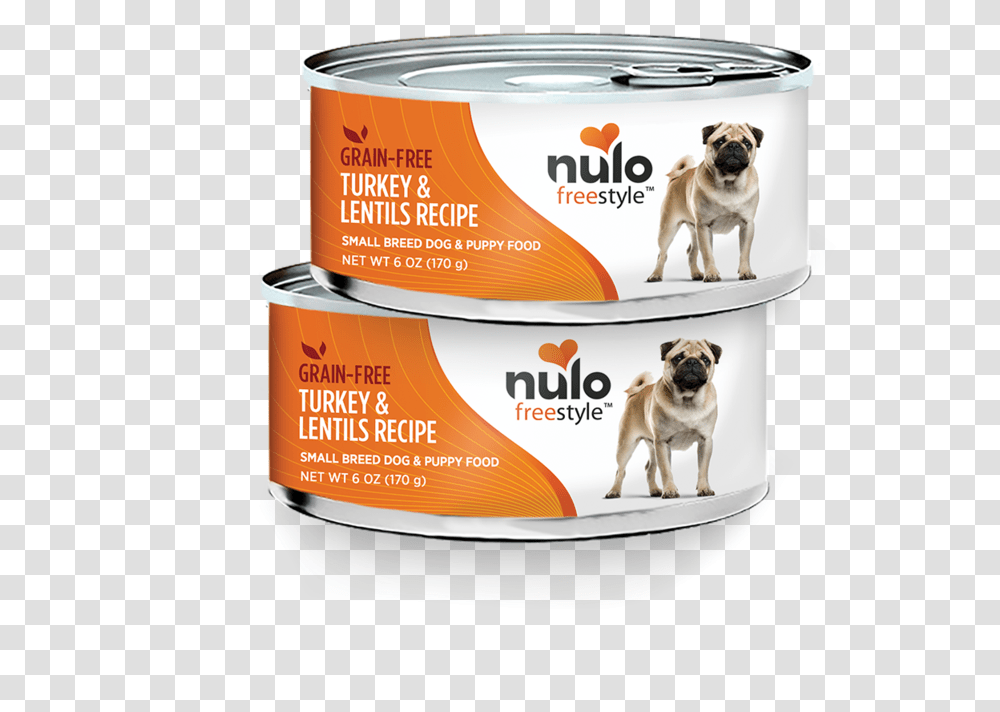Freestyle Small Breed Turkey Amp Lentils RecipeData Nulo Small Breed Can, Dog, Pet, Canine, Animal Transparent Png