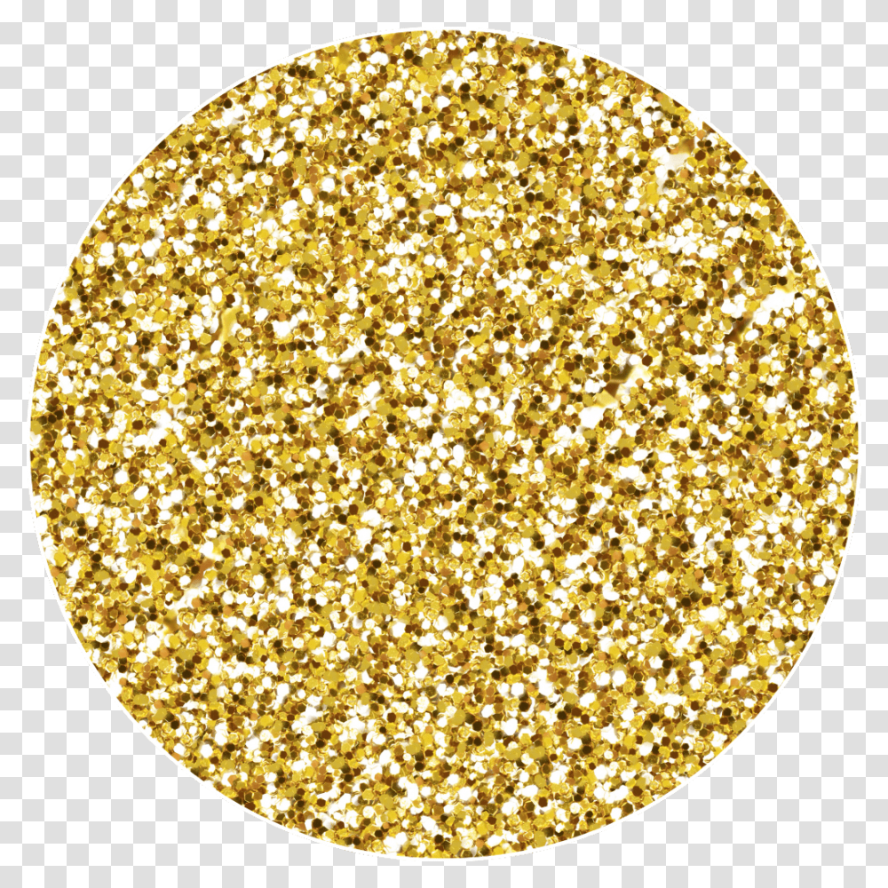 Freetoedit Background Circle Sticker Gold Glitter Circle, Light Transparent Png