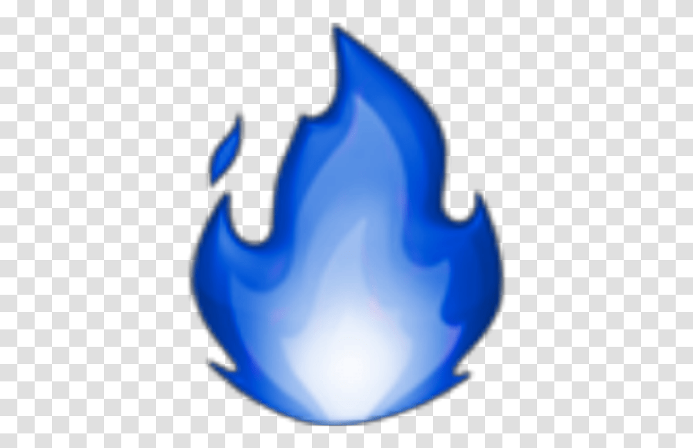 Freetoedit Blue Blues Fire Fires Emoji Emojis Purple Fire Emoji, Flame, Smoke Transparent Png